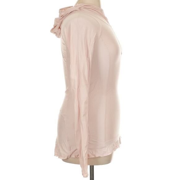 Lululemon Active Light Weight Pink Long Sleeve Shirt With Hood - Picture 4 of 5